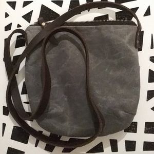 Bookhou Crossbody Waxed Canvas Small Day Bag